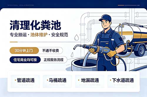 遂宁清理化粪池
